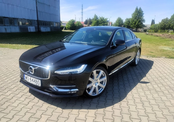 Volvo S90 cena 124900 przebieg: 119000, rok produkcji 2017 z Ostrołęka małe 562